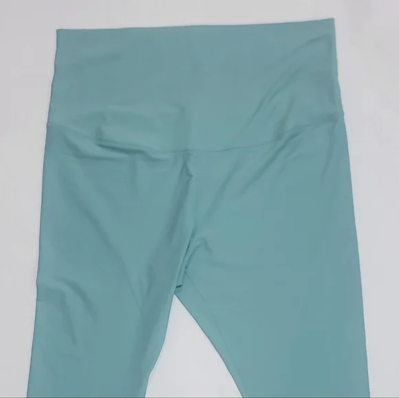 Old Navy Light Blue Powersoft Maternity High-Waisted Leggings - Picture 1 of 8